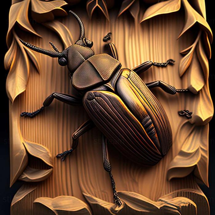 3D модель Nicrophorus defodiens (STL)